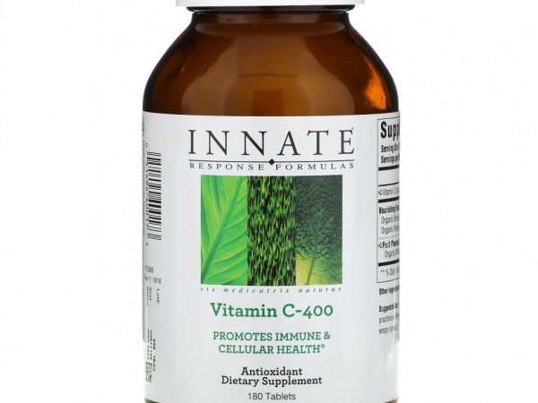 Innate Response Formulas, Vitamin C-400, 180 таблеток