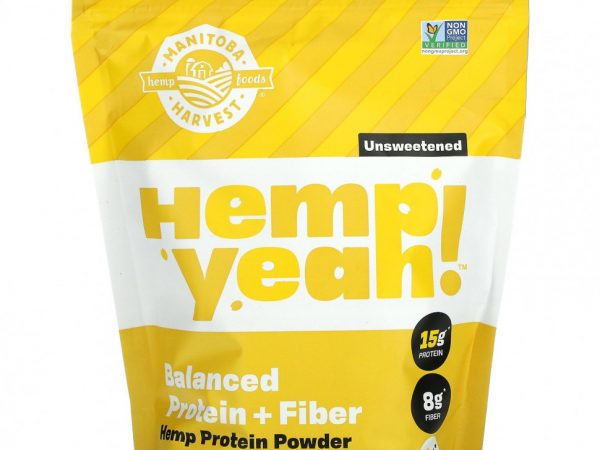Manitoba Harvest, Hemp Yeah !, несладкий, 32 унции (907 г)