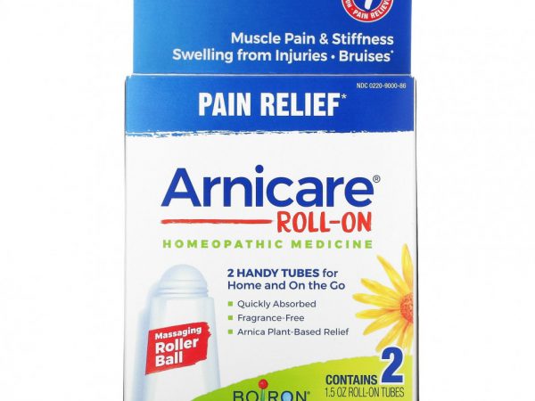 Boiron, Arnicare, шариковое обезболивающее, 2 тюбика, по 1,5 унции