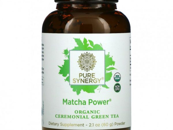 Pure Synergy, Organic Matcha Power, 2.1 oz (60 g) Powder