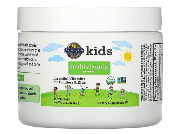 Garden of Life, Kids Multivitamin 2.11 oz (60 g) Powder