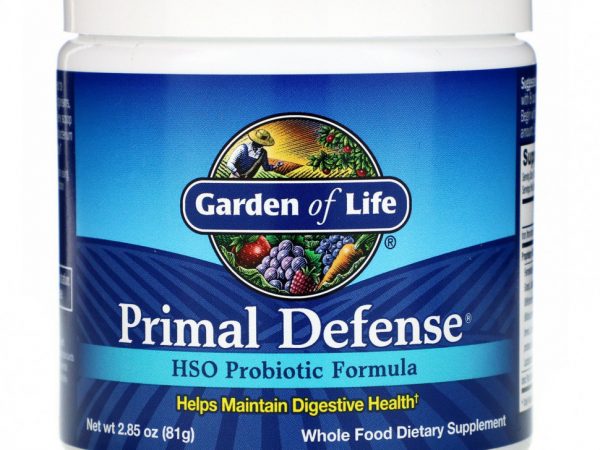 Garden of Life, Primal Defense, порошок, формула с пробиотиком HSO, 81 г (2,85 унции)