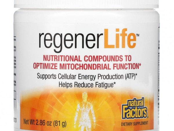 Natural Factors, Regener Life, 81 г (2,86 унции)