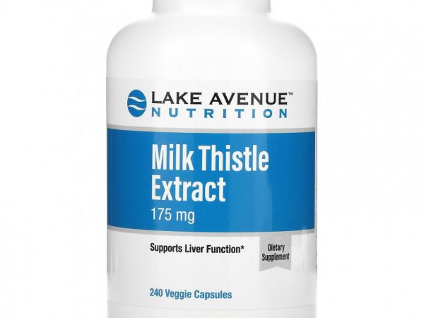 Lake Avenue Nutrition, экстракт расторопши, 175 мг, 240 растительных капсул