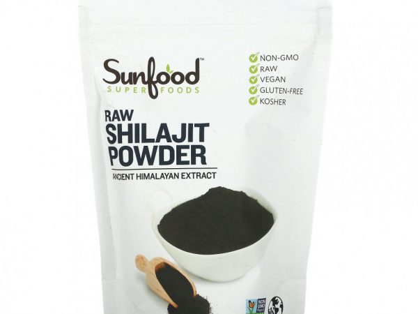 Sunfood, сырое мумие в виде порошка, 100 г (3,5 унции)