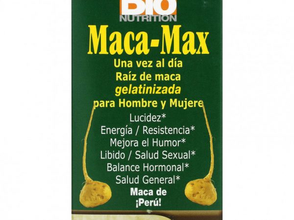 Bio Nutrition, Maca Max, 1,000 мг, 30 таблеток