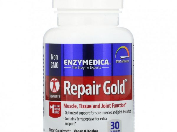 Enzymedica, Repair Gold, 30 капсул
