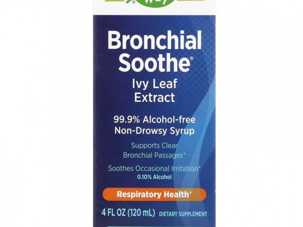 Nature's Way, Bronchial Soothe, экстракт листьев плюща, 120 мл (4 жидк. Унции)