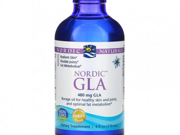 Nordic Naturals, Nordic GLA, 4 жидких унции (119 мл)
