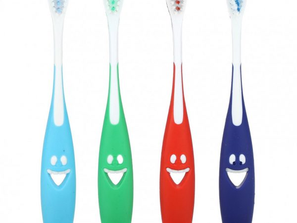 Brush Buddies, Smart Care, детская зубная щетка, упаковка с 4 щетками