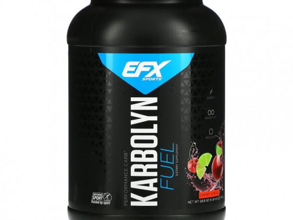 EFX Sports, Karbolyn Fuel, вишня и лайм, 1950 г (4 фунта 4,8 унции)