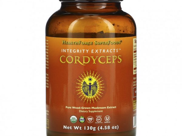 HealthForce Superfoods, Integrity Extracts, кордицепс, 130 г (4,58 унции)