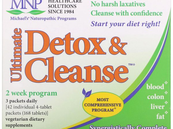 Michael's Naturopathic, Ultimate Detox & Cleanse, детокс и очищение, 42 пакетика
