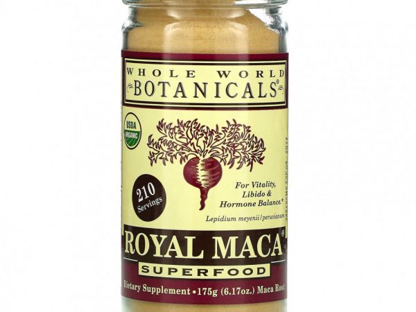 Whole World Botanicals, Королевская мака, суперпродукт, 6.17 унций (175 г)