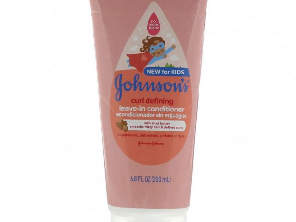 Johnson's Baby, Для детей, серия «Укрощение кудряшек», несмываемый кондиционер, 200 мл