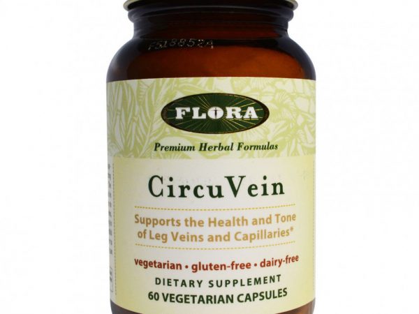 Flora, СиркуВейн, 60 вегетарианских капсул