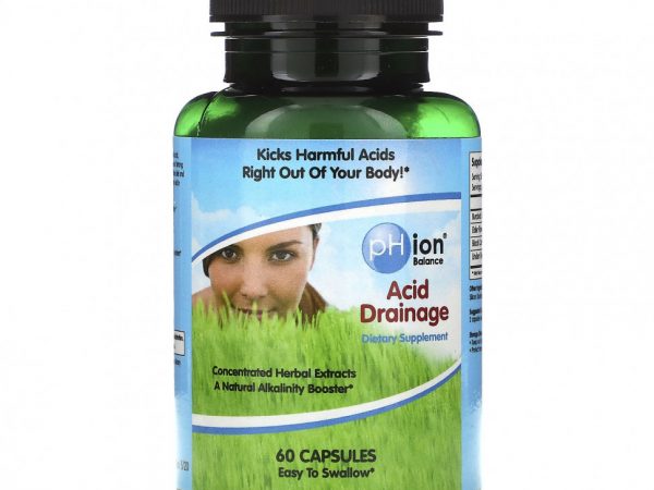 pHion Balance, Acid Drainage, 60 капсул
