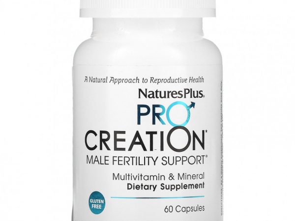 NaturesPlus, ProCreation, Male Fertility Support, 60 Vegetarian Capsules