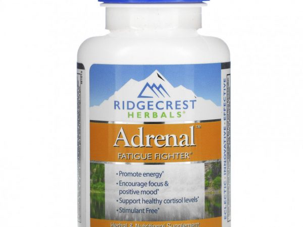 RidgeCrest Herbals, Adrenal, Fatigue Fighter, 60 Veggie Caps