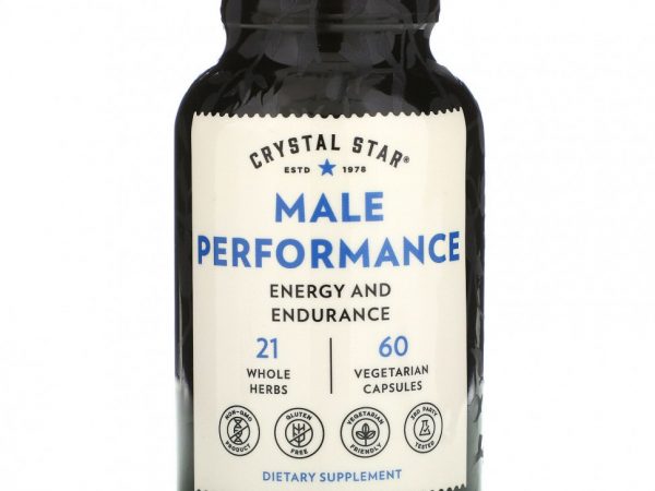 Crystal Star, Male Performance, 60 растительных капсул