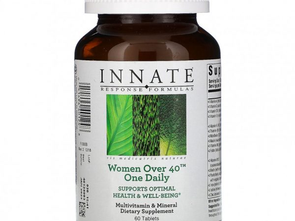 Innate Response Formulas, Women Over 40, мультивитамины для женщин старше 40 лет, для приема один раз в день, 60 таблеток