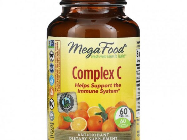 MegaFood, Complex C, 60 таблеток