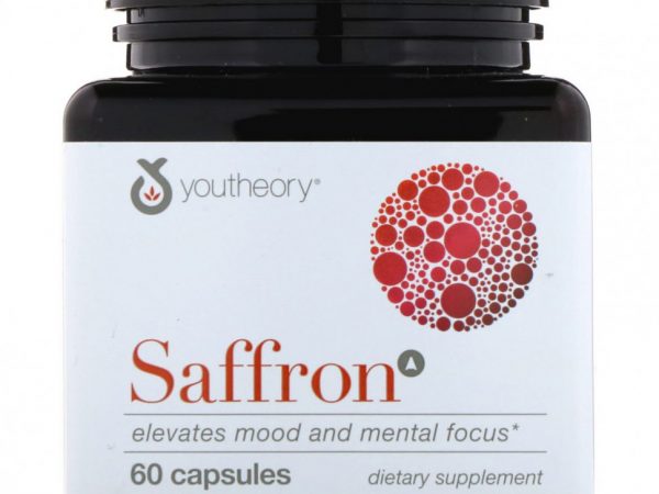 Youtheory, Шафран, 60 капсул