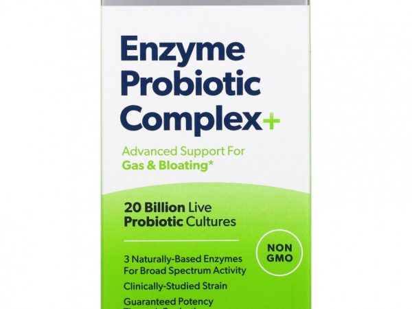 American Health, Enzyme Probiotic Complex +, 20 млрд КОЕ, 60 капсул