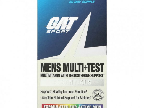 GAT, Mens Multi + Test, 60 таблеток