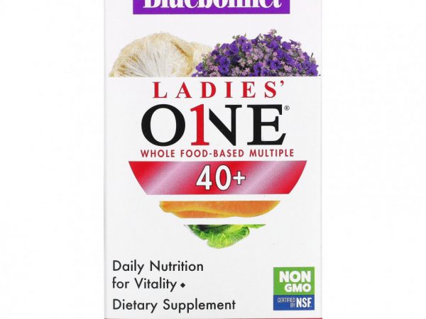 Bluebonnet Nutrition, Ladies One, комплекс из цельных продуктов, от 40 до 60 растительных капсул