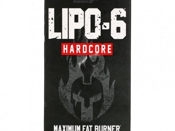 Nutrex Research, LIPO-6 Hardcore, добавка для сжигания жира, 60 капсул