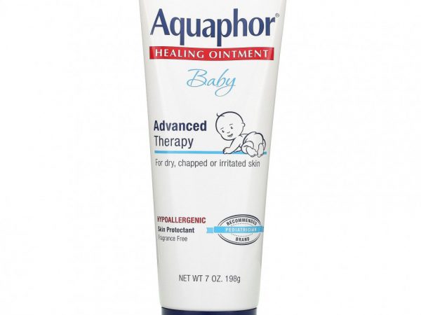 Aquaphor, целебная мазь для детей, без отдушки, 198 г (7 унций)
