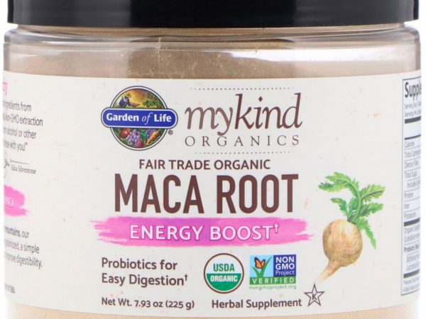 Garden of Life, MyKind Organics, корень органической маки со знаком этичной торговли, заряд энергии, 225 г (7,93 унции)