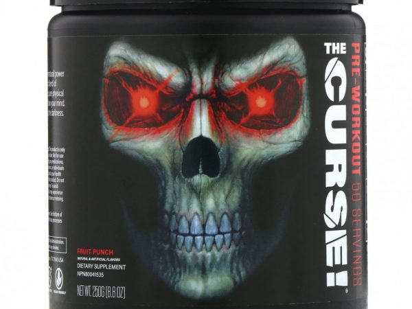 JNX Sports, The Curse, предтренировочная добавка, фруктовый пунш, 250 г