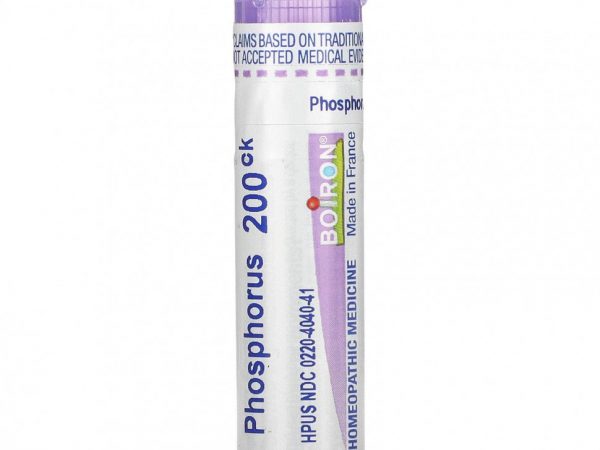 Boiron, Single Remedies, Фосфор, 200CK, прибл. 80 гранул