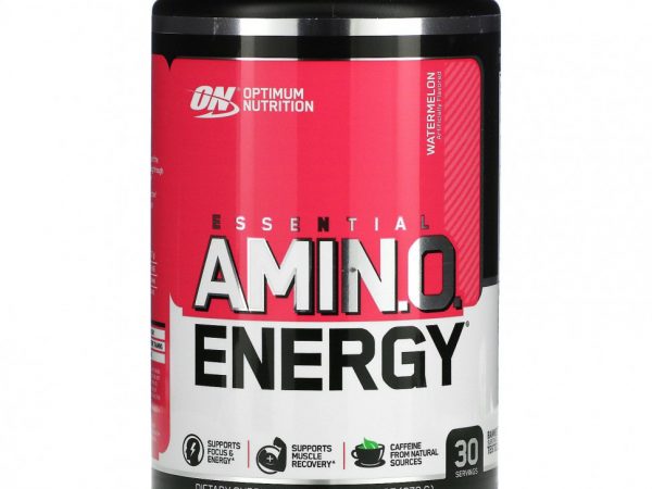 Optimum Nutrition, ESSENTIAL AMIN.O. ENERGY, арбуз, 270 г (9,5 унции)