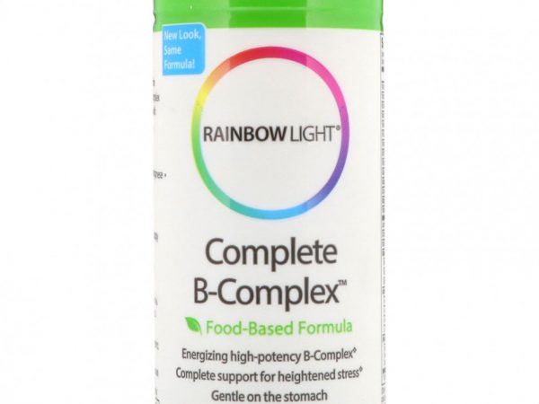 Rainbow Light, Комплекс витамина B полного спектра, пищевая формула, 90 таблеток
