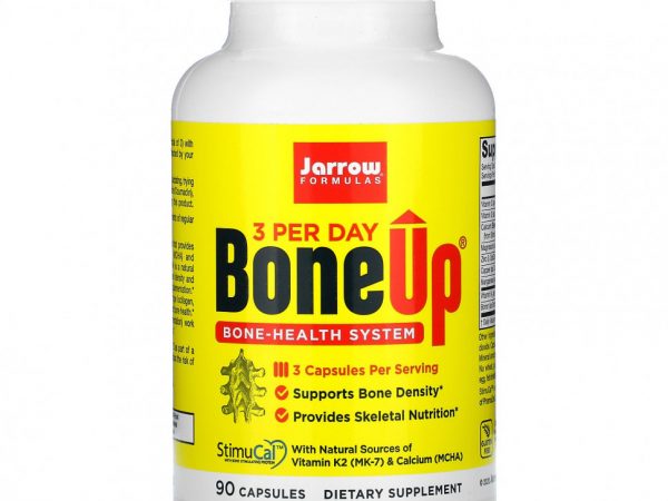 Jarrow Formulas, Bone-Up, три раза в день, 90 капсул