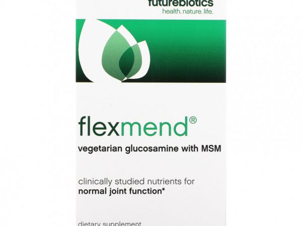 FutureBiotics, FlexMend, вегетарианский глюкозамин с МСМ, 90 вегетарианских таблеток