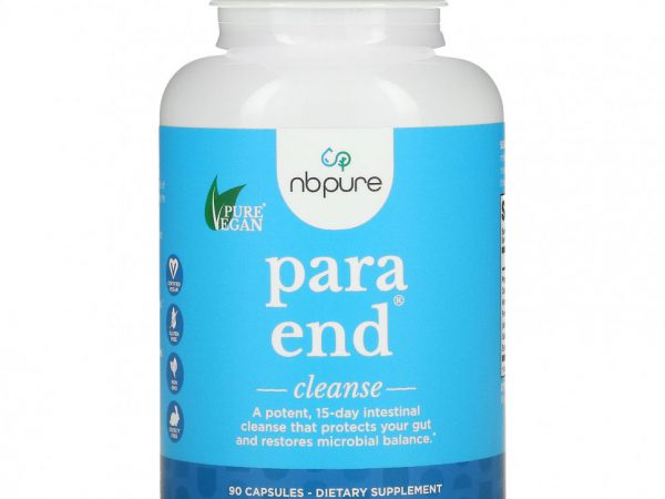 NB Pure, Para end, очищение кишечника, 90 капсул