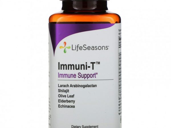 LifeSeasons, Immuni-T, 90 вегетарианских капсул