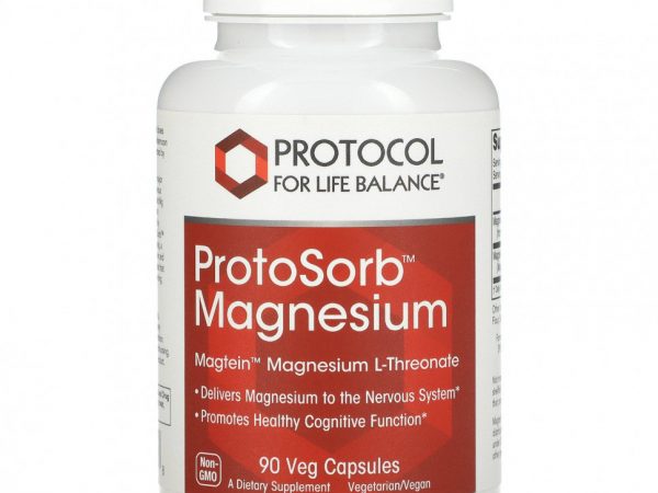 Protocol for Life Balance, Protosorb Magnesium, 90 растительных капсул