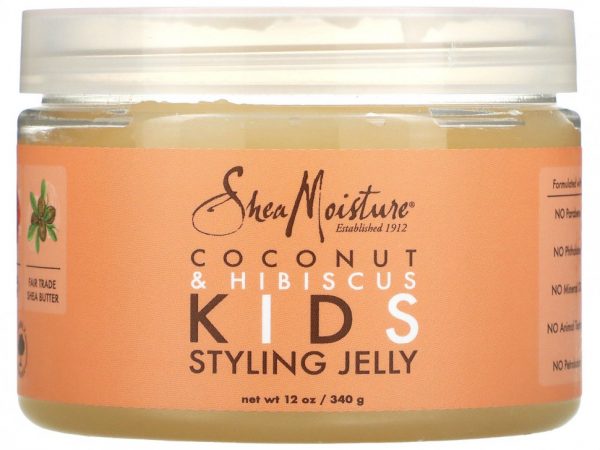SheaMoisture, Желе для волос для детей, кокос и гибискус, 340 г (12 унций)