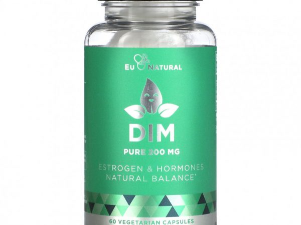 Eu Natural, DIM, 200 мг, 60 вегетарианских капсул