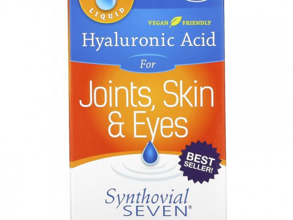 Hyalogic, Гиалуроновая кислота, Synthovial Seven, 1 унция (30 мл)