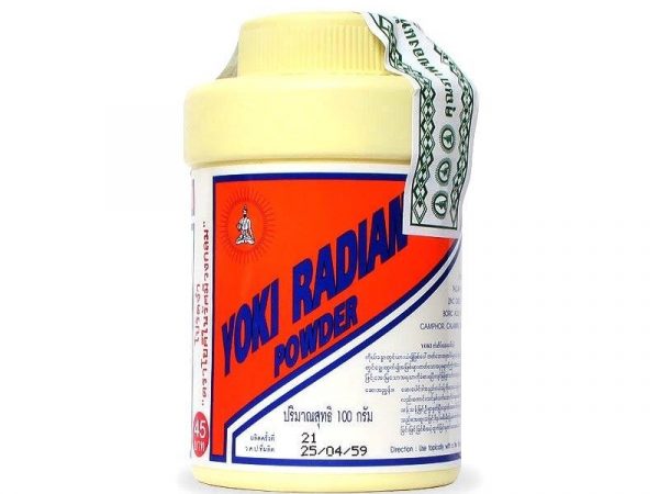Антибактериальный тальк для тела Yoki Radian Powder, 60 гр., Таиланд