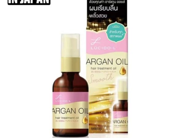 Аргановое масло для всех типов волос Lucido-L Argan Oil Hair Treatment Oil 60 мл. Япония