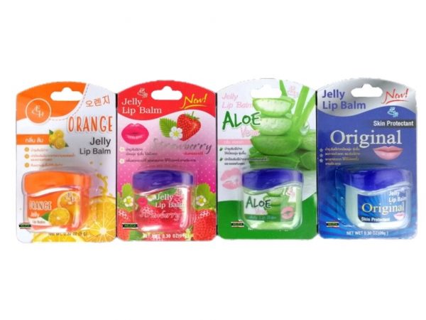 Бальзам для губ Jelly Lip Balm на основе кокосового масла и пчелиного воска. Таиланд