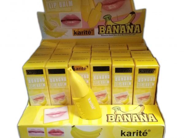 Бальзам для губ увлажняющий Karite Banana Lip Balm Remove Dead Skin & Moisturize Lips, 9 мл.