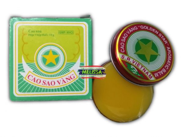 Бальзам Золотая Звезда «Вьетнамская Звездочка» Golden Star Aromatic Balm, 10 гр. Вьетнам (оригинал)